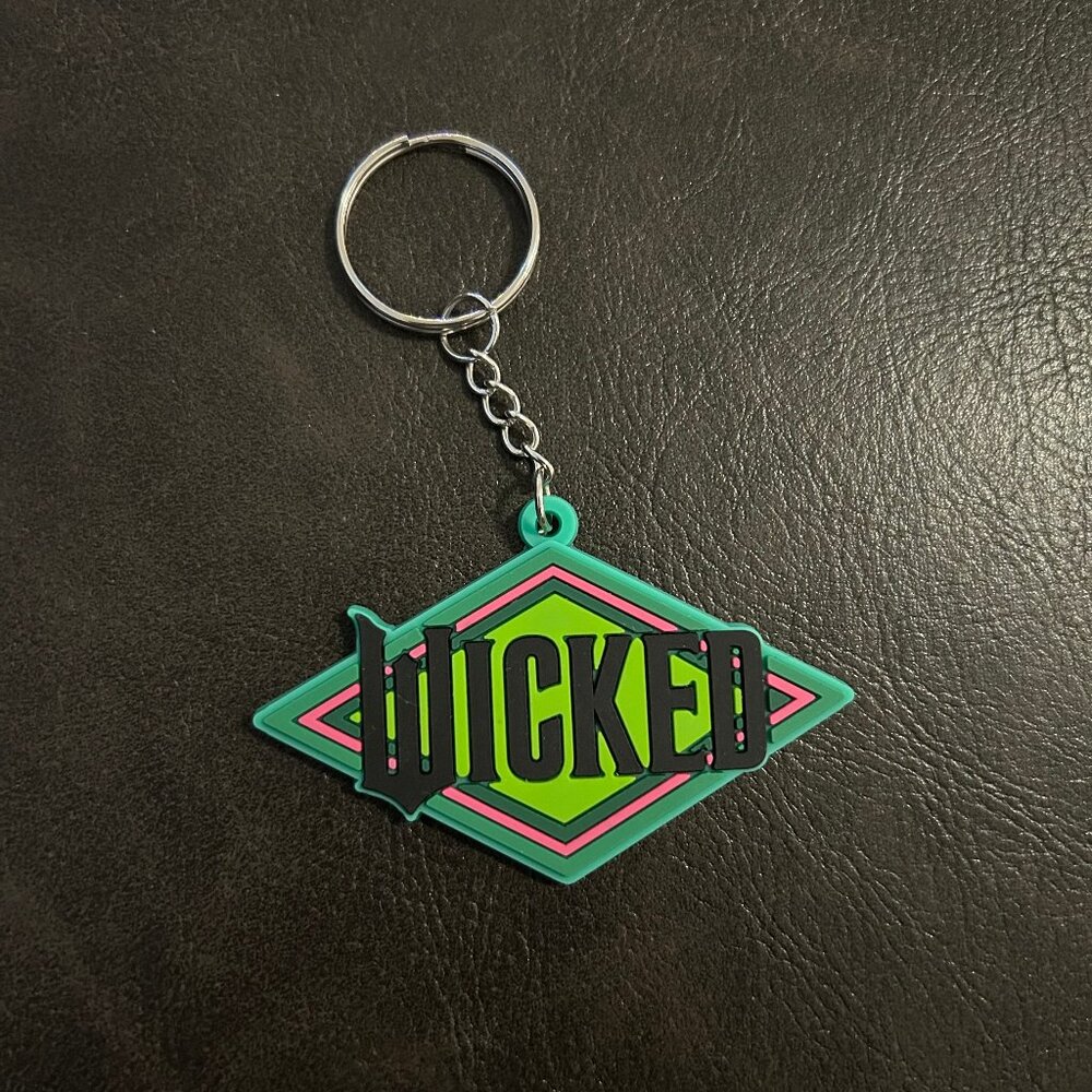 Rubber Wicked Keychain